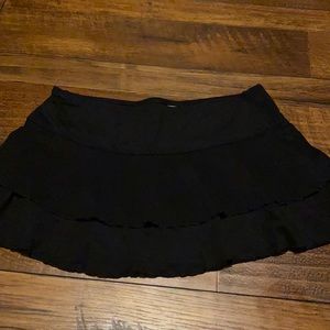 Black skirt swimwear